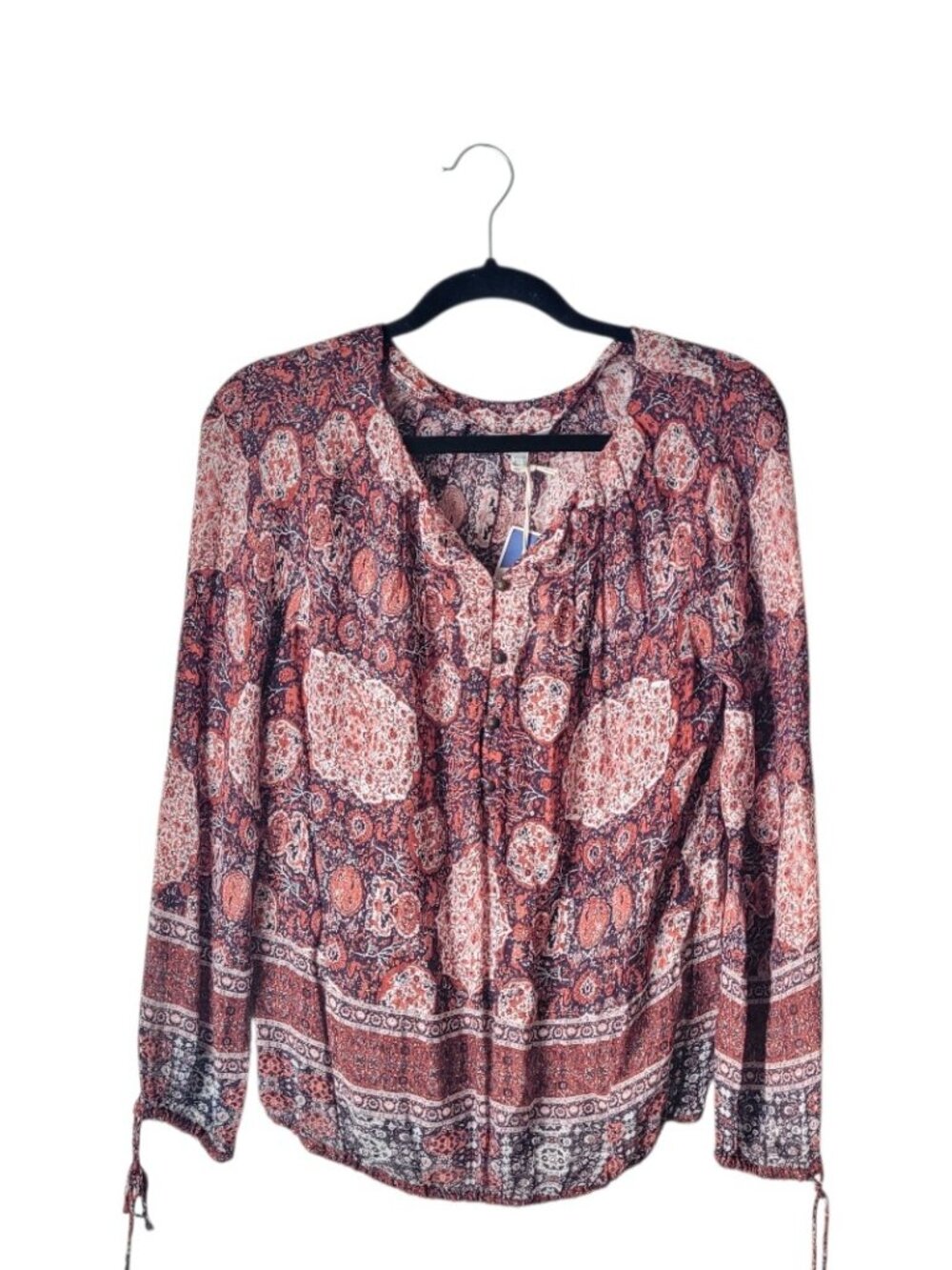 Lucky Brand Mandala Boho Blouse